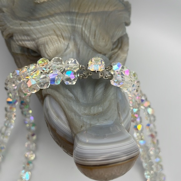 crystal necklace vintage A13 - Picture 3 of 6